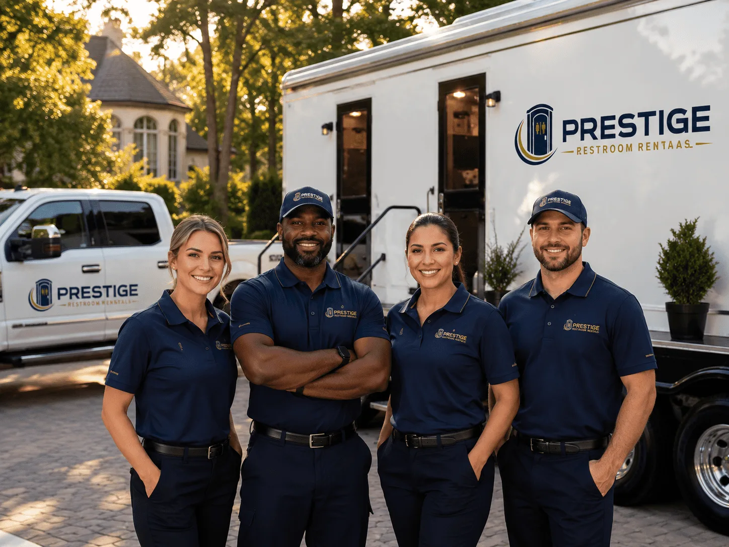 Trusted Luxury Portable Restrooms company in Rogers, NM